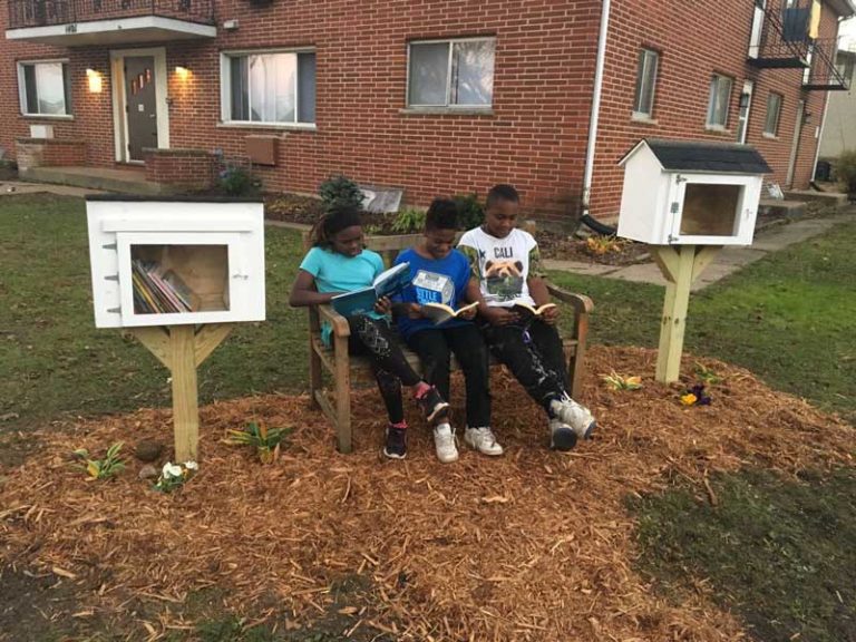 Little free libraries encourage reading and improve access to books