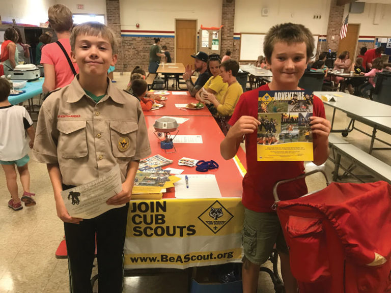 Cub Scouts enjoy adventures, activities and fun