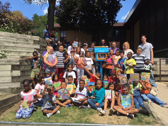 Collaboration leads to three new Little Free Libraries on Northside