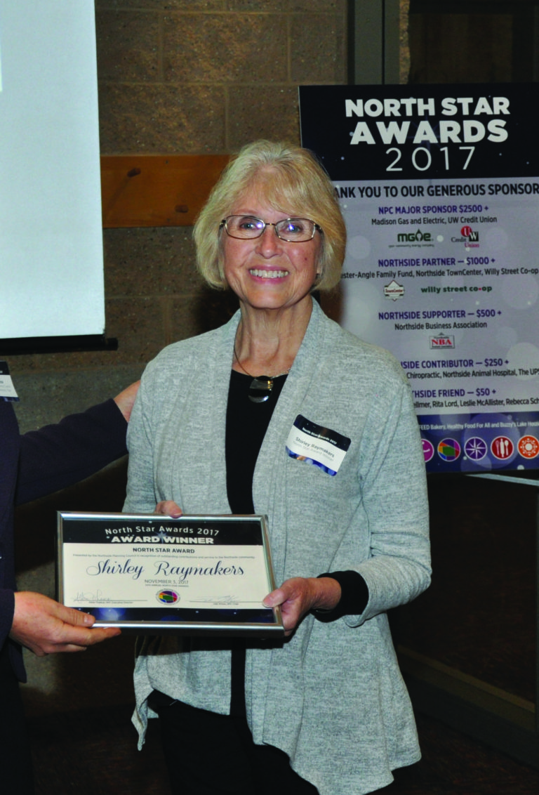 North Star Award Recipient – Shirley Raymakers