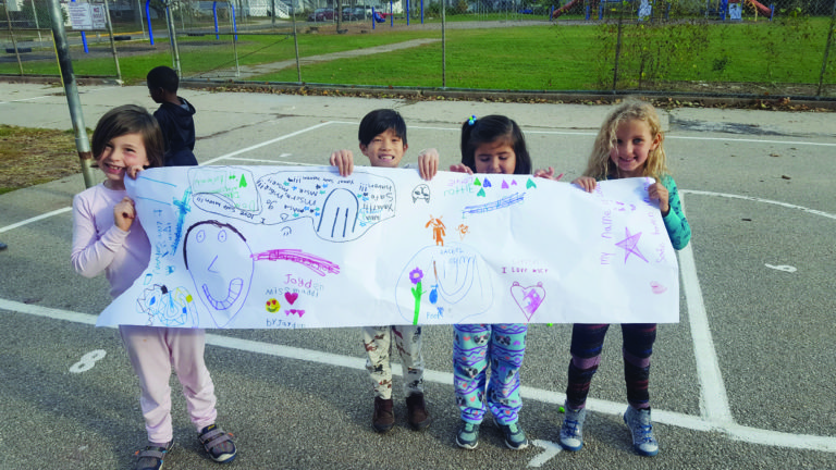 MSCR students parade for Lights on Afterschool