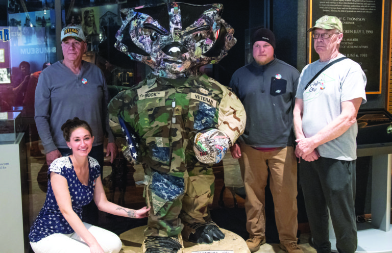 VSA and Vet Center collaborate for citywide Bucky on Parade
