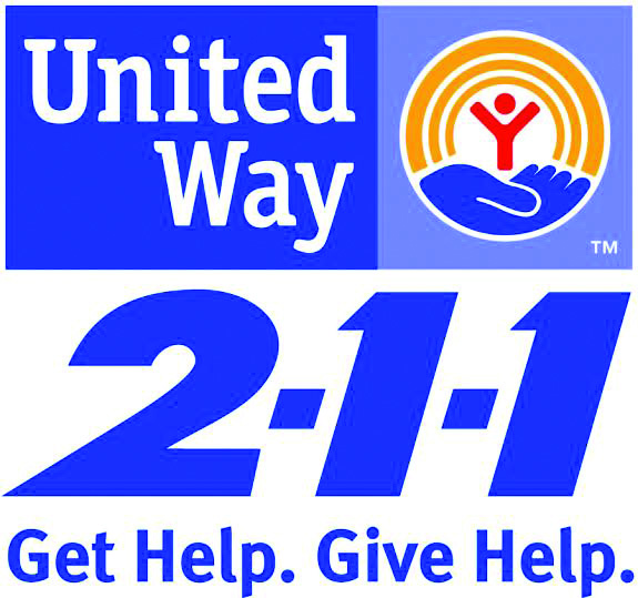 United Way 2-1-1 offers referrals and information 24 hours a day