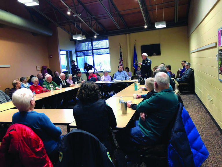 Coffee with a Cop provides  dialogue with police department