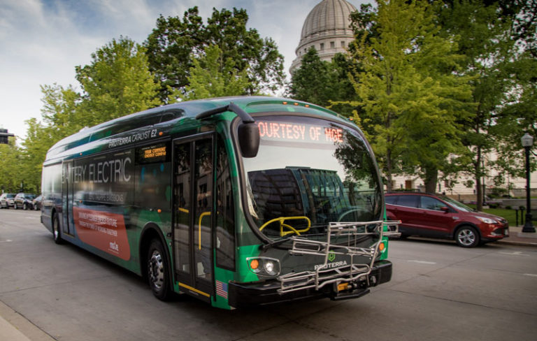 Autobuses Eléctricos Llegaran a Madison en 2020