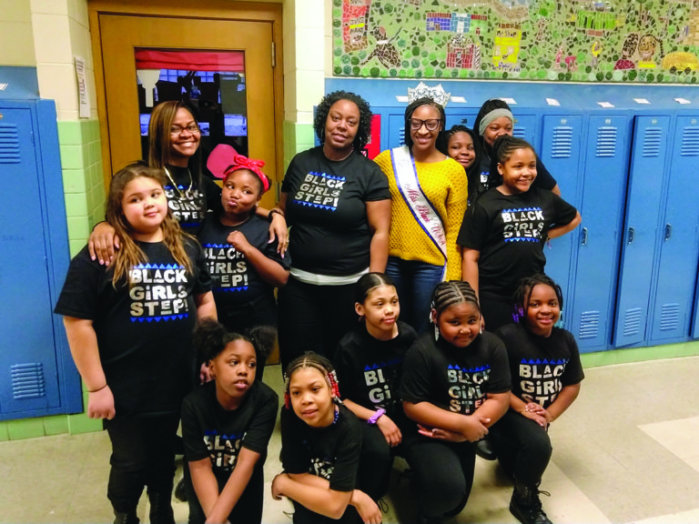Lake View Elementary School’s Black Girls Step Team celebration caps off Black History Month