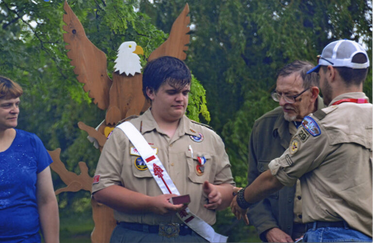 Humane Society project caps Eagle Scout award