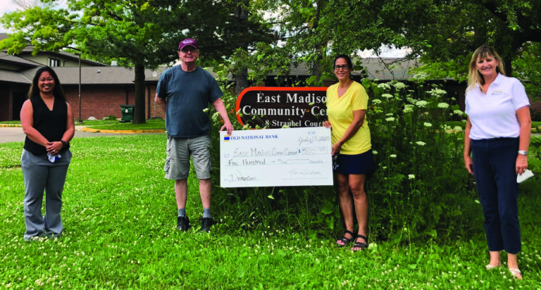 East Madison Community Center gets $500 donation from ONB