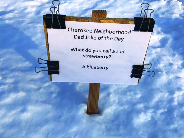 Dad Joke of the Day connects neighbors during COVID-19